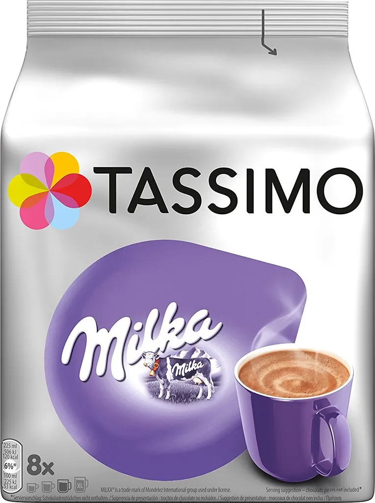 TASSIMO Milka 5er Pack Kakaospezialität T Discs Kapseln 5 X 8 Getränke 4 TASSIMO Milka 5er Pack Kakaospezialität T Discs Kapseln 5 X 8 Getränke – Bild 2