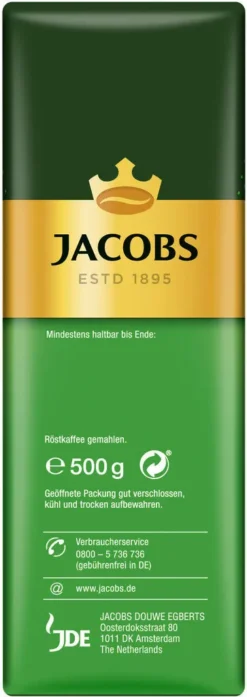 JACOBS Filterkaffee Auslese Klassisch 6 X 500g Kaffee Gemahlen Pulverkaffee + 1 Becher + 1 Dose -Kaffeeprodukte 0691f5eb13128331ac25489d3bc3baf3 1