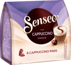 SENSEO Typ Cappuccino Choco Pads 10er Pack - 10 X 8 Getränke -Kaffeeprodukte 07c1957f7bec384df64a15812c9fa74c