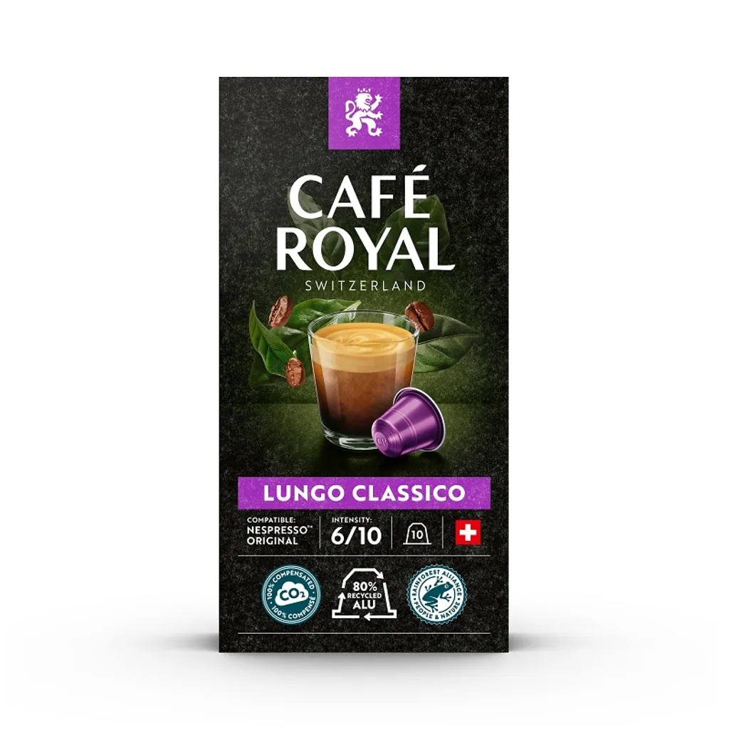 Café Royal Lungo Classico 10 Nespresso® Komp. Kapseln 5 Café Royal Lungo Classico 10 Nespresso® Komp. Kapseln – Bild 3