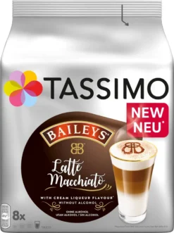 TASSIMO Kapseln Milk Range Vielfaltspaket T-Discs 40 Getränke 5 Sorten Kaffeespezialitäten -Kaffeeprodukte 0e45377f9e4221fee13b3d24e2b8c83a 2