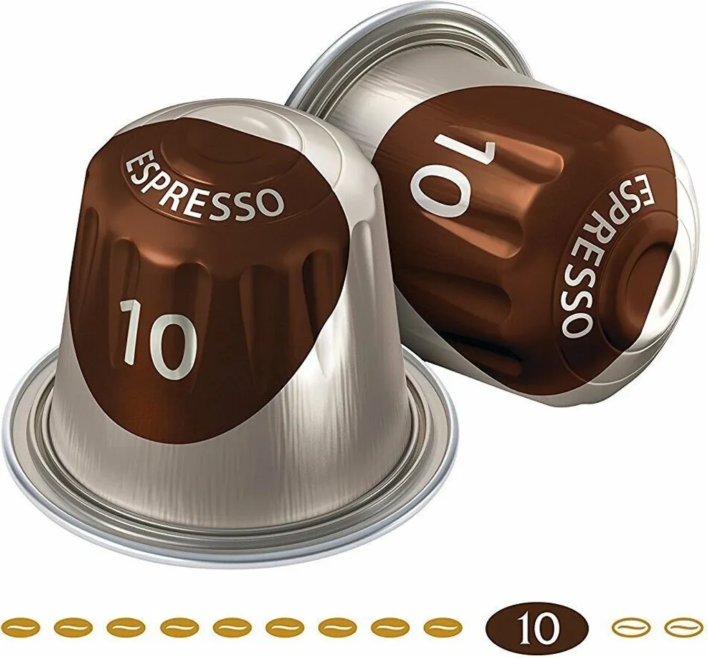 JACOBS Espresso 10 Intenso 200 Nespresso®* Kompatible Kaffeekapseln 7 JACOBS Espresso 10 Intenso 200 Nespresso®* Kompatible Kaffeekapseln – Bild 5
