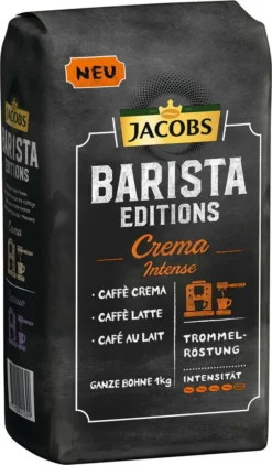 JACOBS Kaffeebohnen Barista Editions Crema Intense 3 Kg Geöstete Bohnen+ 1 Jacobs Barista Becher+ 1 Dose 14 JACOBS Kaffeebohnen Barista Editions Crema Intense 3 Kg Geöstete Bohnen+ 1 Jacobs Barista Becher+ 1 Dose -Kaffeeprodukte 128bb6f7db2433f14e6cce4934c50c00 1