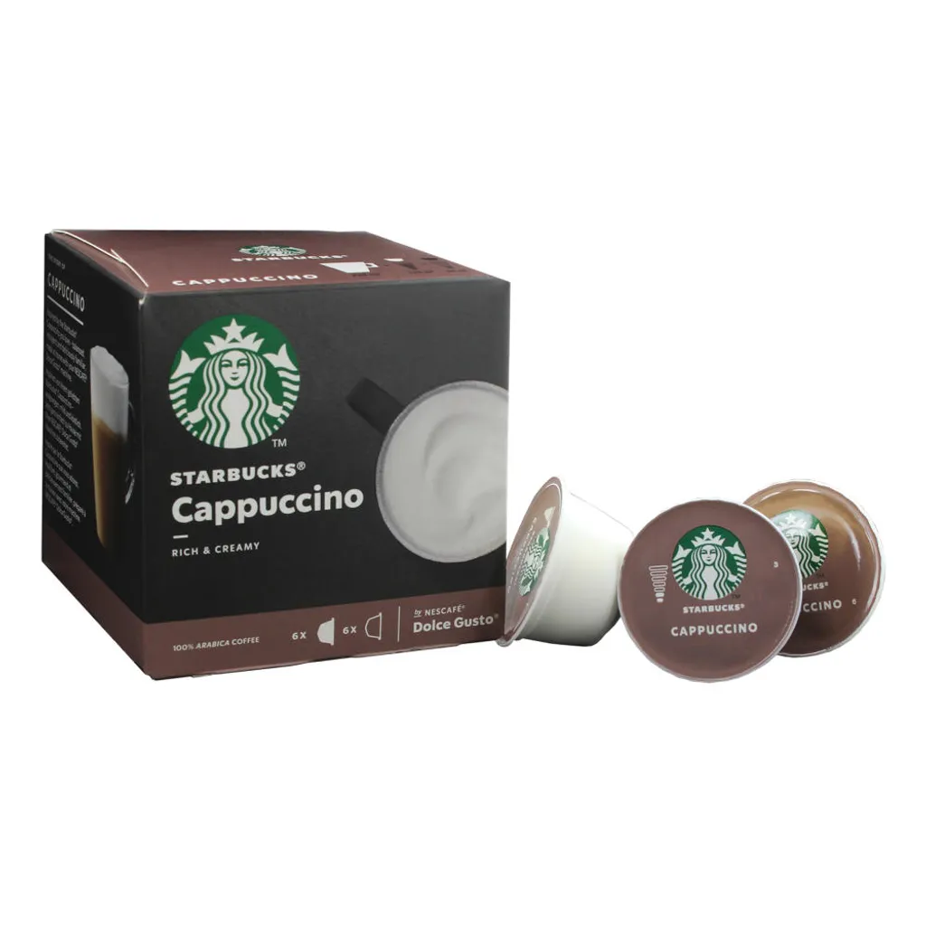 Nestlé® Starbucks By Nescafe Dolce Gusto 12 Kapseln Cappuccino Rich And Creamy Arabica Coffee 120g 9 Nestlé® Starbucks By Nescafe Dolce Gusto 12 Kapseln Cappuccino Rich And Creamy Arabica Coffee 120g – Bild 7