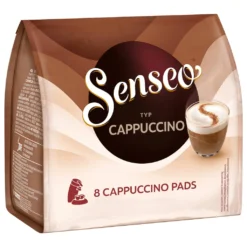 Senseo® Cappuccino - 10*8 Kaffeepads -Kaffeeprodukte 15ec1f82437f8247a5f828887f7479bc
