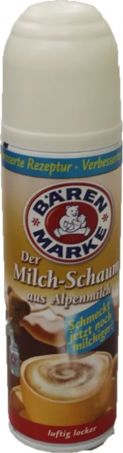 Bärenmarke Der Milch Schaum Luftig Locker In Der Sprühflasche 250ml -Kaffeeprodukte 16a15c14fc9bed721a3c1bbfb13ddee3