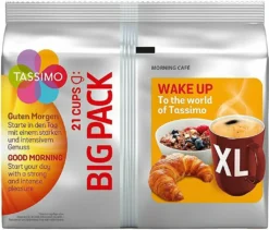 TASSIMO Rund-Um-Die-Uhr-Paket Morning Café XL - Krönung XL - Café Hag Crema -Kaffeeprodukte 1970c6541a9958814a889ea58807a064
