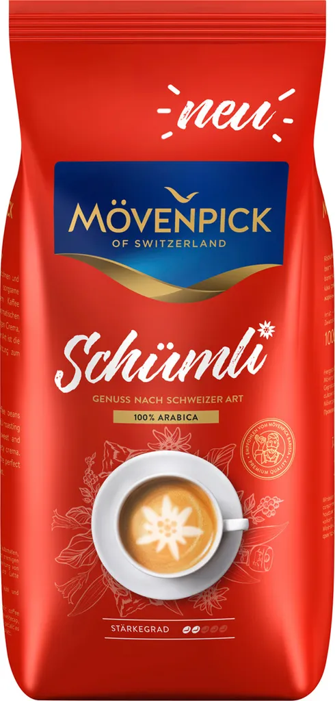 Kaffee SCHÜMLI Von Mövenpick, 1000g Bohnen 4 Kaffee SCHÜMLI Von Mövenpick, 1000g Bohnen – Bild 2