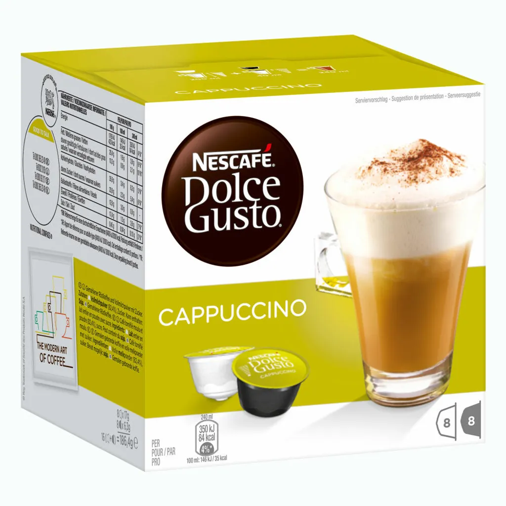 Nescafé® Nescafé Dolce Gusto Cappuccino | 8 Kaffeekapseln 16 Nescafé® Nescafé Dolce Gusto Cappuccino | 8 Kaffeekapseln – Bild 14