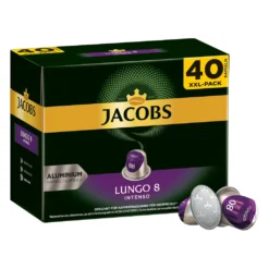 JACOBS Kapseln Lungo Intenso 5 X 40 Nespresso®* Kompatible Kaffeekapseln 13 JACOBS Kapseln Lungo Intenso 5 X 40 Nespresso®* Kompatible Kaffeekapseln -Kaffeeprodukte 1cebf109b7756dcb160b2109d9532116