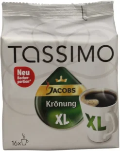 Tassimo Jacobs Krönung XL | 16 T Discs, Kaffeekapseln -Kaffeeprodukte 1f5249f5184ce1ce15ae4a4c41c373d0