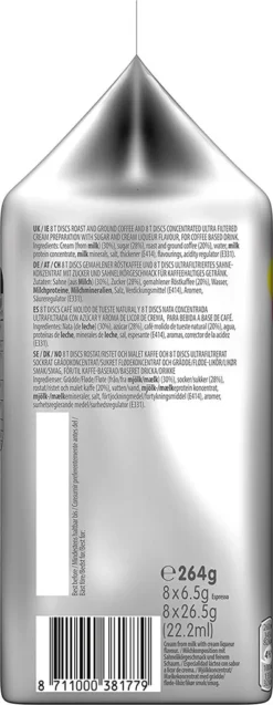 TASSIMO Latte Macchiato Baileys 5er Pack T Discs Kaffee Kapseln 5 X 8 Getränke -Kaffeeprodukte 21d4453ab863a1784a55921cdede9e71