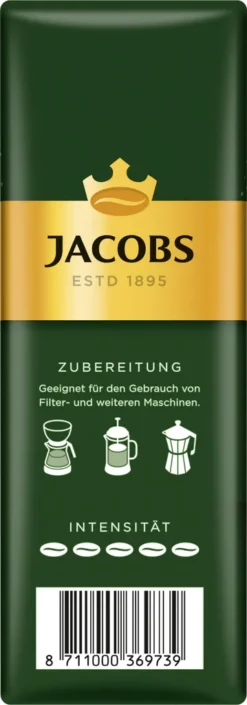 Jacobs Filterkaffee Krönung Kräftig | Gemahlen | 500g 11 Jacobs Filterkaffee Krönung Kräftig | Gemahlen | 500g -Kaffeeprodukte 2b7bd8568b6f3ecbf68f13b0f946dc59