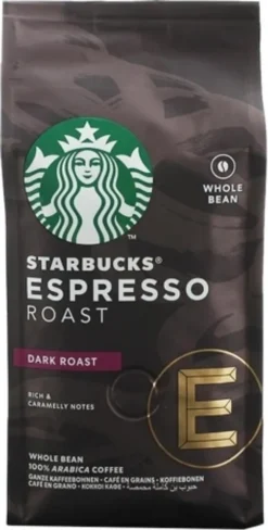 Nestlé® Starbucks Espresso Roast,Dark Roast,Karamellnote, Ganze Bohne, 200g -Kaffeeprodukte 2d77c97ad014816c499520e921a04f3b