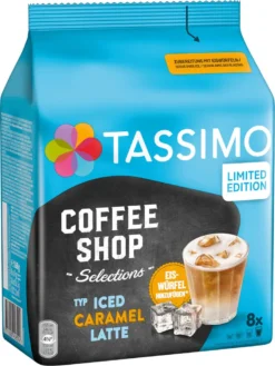 TASSIMO Kapseln Typ Iced Caramel Latte Coffee Shop Selections Discs 40 Getränke -Kaffeeprodukte 2e5647e3030c077894f041c79a593658