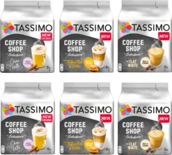 TASSIMO Kapseln Coffee Shop Selections Chai/ Flat White/ Toffee Nut 48 Getränke -Kaffeeprodukte 2e658031ee65a4b46868ecefccdfb8d3