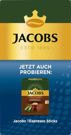 Jacobs Classic 2in1 Sticks | Löslicher Kaffee | 10 Portionen -Kaffeeprodukte 3122ddc856d7fdab4c37ccd98571058c