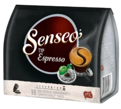 SENSEO Pads Typ Espresso UTZ 5 X 16 Senseopads - 80 Getränke Pads -Kaffeeprodukte 324c28f7bec77ad2ff0b3bf00dddef94