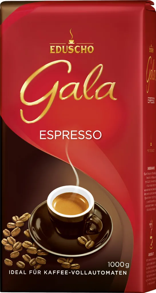 Eduscho Gala Espresso Kaffeebohnen 1kg 4 Eduscho Gala Espresso Kaffeebohnen 1kg – Bild 2