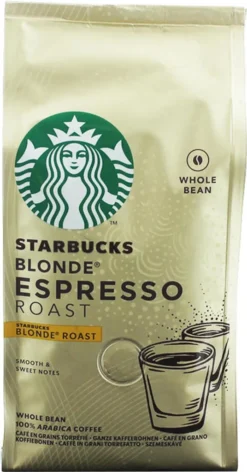 Nestlé® Starbucks Blonde Espresso Roast, Süsse Röstung, Ganze Bohne, 200 G 8 Nestlé® Starbucks Blonde Espresso Roast, Süsse Röstung, Ganze Bohne, 200 G -Kaffeeprodukte 33800263513f06a4e795d0212df794c2