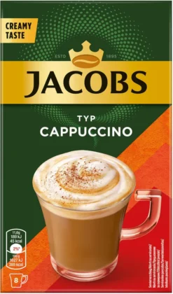 JACOBS Löskaffee Typ Cappuccino 10 X 8 Sticks - 80 Getränke Instantkaffee -Kaffeeprodukte 34d41193cc00f7e437adf2665e762139