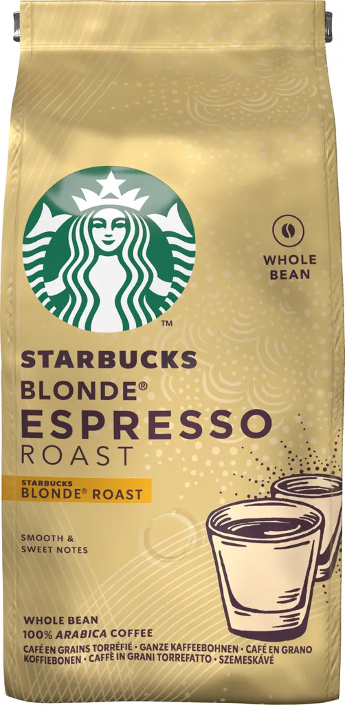 Nestlé® Starbucks Blonde Espresso Roast, Süsse Röstung, Ganze Bohne, 200 G 3 Nestlé® Starbucks Blonde Espresso Roast, Süsse Röstung, Ganze Bohne, 200 G