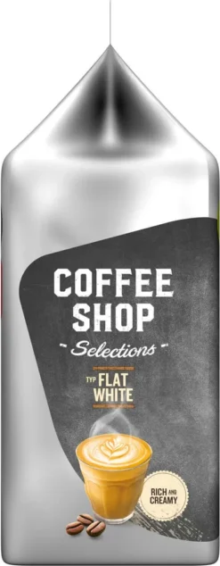 TASSIMO Coffee Shop Selections Flat White T Discs Kapseln 5er Pack 5x8 Getränke -Kaffeeprodukte 372a069015a4ce9004e7a42fde6f91d3
