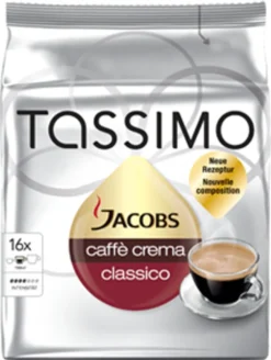 Tassimo Jacobs Caffè Crema Classico | 16 T Discs, Kaffeekapseln 22 Tassimo Jacobs Caffè Crema Classico | 16 T Discs, Kaffeekapseln -Kaffeeprodukte 38ff786807a9f891e5f514d7fde8cf5d