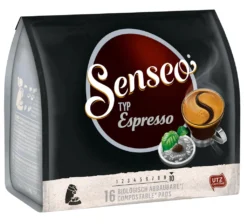 SENSEO Pads Typ Espresso UTZ 5 X 16 Senseopads - 80 Getränke Pads -Kaffeeprodukte 3947b2c26e8fbf2172c53cf48dc15e68