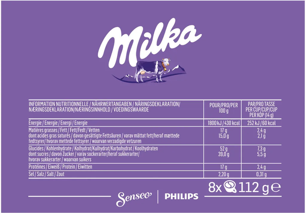 SENSEO Pads Milka Senseopads 40 Getränke Kakao Heisse Schokolade Hot Choco 10 SENSEO Pads Milka Senseopads 40 Getränke Kakao Heisse Schokolade Hot Choco – Bild 8