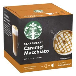 Nestlé® Starbucks By Nescafe Dolce Gusto Caramel Macchiato Arabica Kaffee 12 Kapseln -Kaffeeprodukte 40aa04019a81717365756e9d947dd709