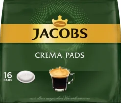 Kaffeeprodukte 11 Jacobs Crema Pads | 16 Senseo Kompatible Kaffeepads
