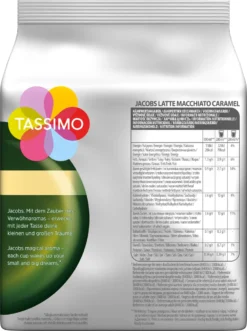 Tassimo Kapseln Jacobs Typ Latte Macchiato Caramel | 8 Kaffeekapseln -Kaffeeprodukte 43fc1799aea18a8ab4d9e362550762a4