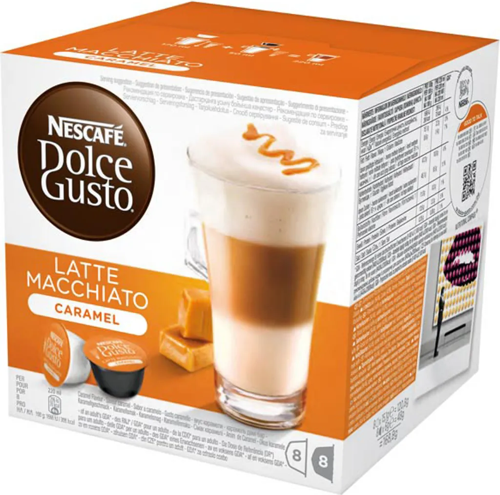 Nescafé® Nescafé Dolce Gusto Latte Macchiato Caramel | 8 Portionen 4 Nescafé® Nescafé Dolce Gusto Latte Macchiato Caramel | 8 Portionen – Bild 2