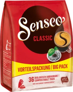 SENSEO Pads Classic UTZ 10 X 36 Getränke Pads Vorratspackung 11 SENSEO Pads Classic UTZ 10 X 36 Getränke Pads Vorratspackung -Kaffeeprodukte 497f054c10c34204f679122a1adeedb6