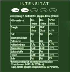 JACOBS Filterkaffee Krönung Balance 6 X 500 G Kaffee Gemahlen + 1 Becher+ 1 Dose -Kaffeeprodukte 4b575985c486d8517c6131c302e7460e