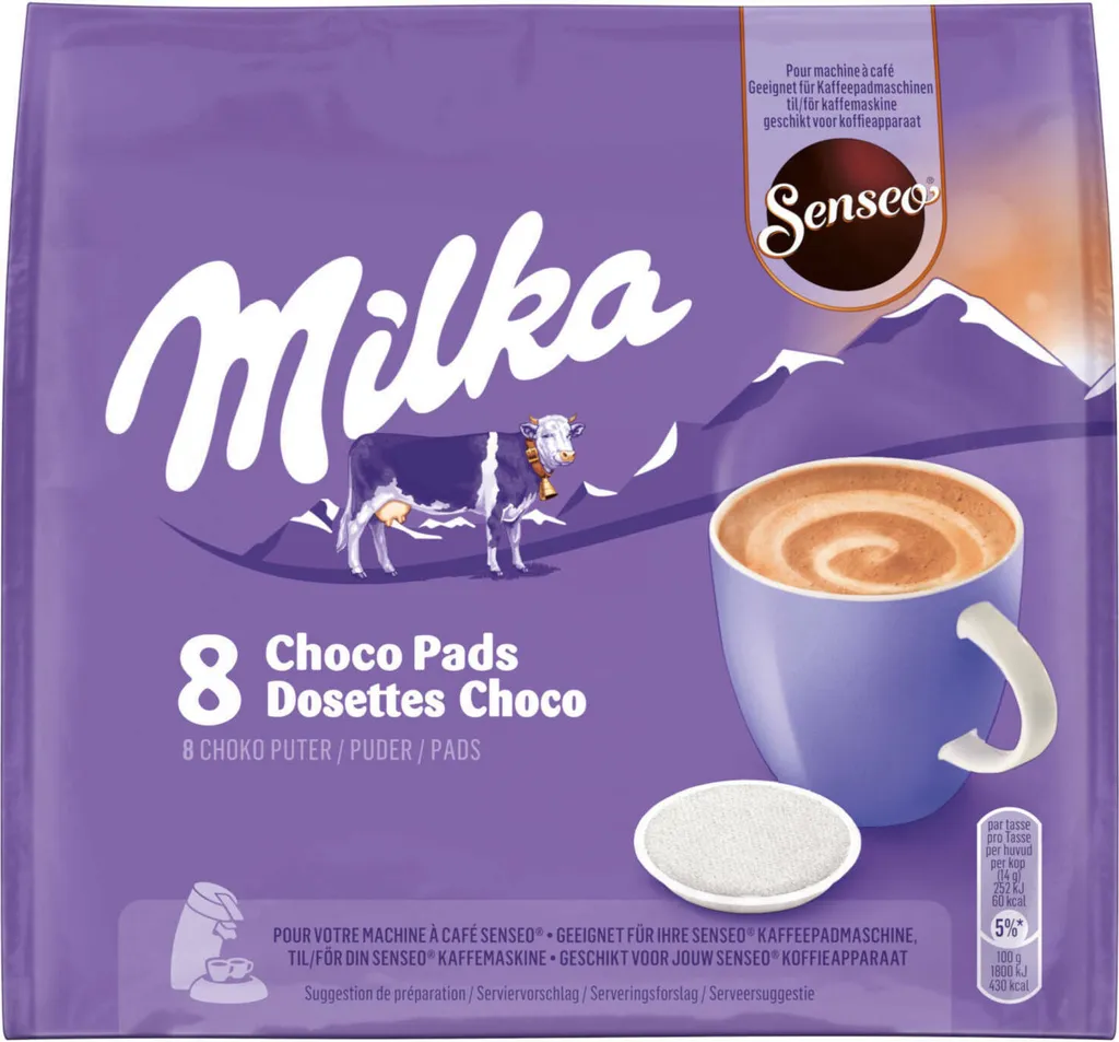 SENSEO Pads Milka Senseopads 40 Getränke Kakao Heisse Schokolade Hot Choco 4 SENSEO Pads Milka Senseopads 40 Getränke Kakao Heisse Schokolade Hot Choco – Bild 2