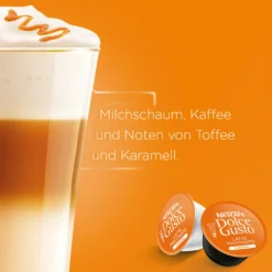 Nescafé® Nescafé Dolce Gusto Caramel Latte Macchiato, Karamell, Kapseln, Kaffeekapsel, Café, Coffee, Kaffee, 16 Kapseln (8 Portionen) -Kaffeeprodukte 4ef168a89eb3bfbe9b107765d6c11e6c