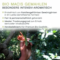 Macis Muskatblüte Gemahlen, BIO, 100g -Kaffeeprodukte 5120eb63c7a9dfb06e5f99e78d88e875
