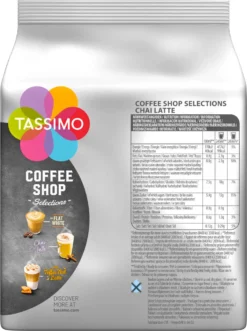TASSIMO Coffee Shop Selections Chai Latte Tee T Discs Kapseln 5 X 8 Getränke -Kaffeeprodukte 51b78f2bc7cdefbf2a58e01277692ed2