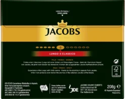 JACOBS Kapseln Nespresso®* Kompatible 2 X 40 Lungo 6 Classico + 2 X 40 8 Intenso XXL-Packs - Insgesamt 160 Getränke -Kaffeeprodukte 51fd7e886c5334ca4c699a1d395a45b0 1