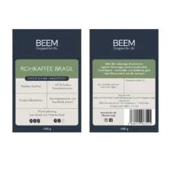 Rohkaffee Kaffeebohnen Ungeröstet Brasil Arabica Bohnen Kraftvolles Aroma 1000g -Kaffeeprodukte 53e79b667608232e1fd60df83ced8d65