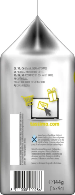 Tassimo Jacobs Krönung XL | 16 T Discs, Kaffeekapseln -Kaffeeprodukte 5445d26b8eeb534958b26853f6d94e35