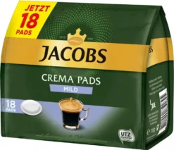 Jacobs Crema Pads Mild | 18 Senseo Kompatible Kaffeepads 118 G -Kaffeeprodukte 54b7aae3577b84bc7a9a7ccbbef8da74