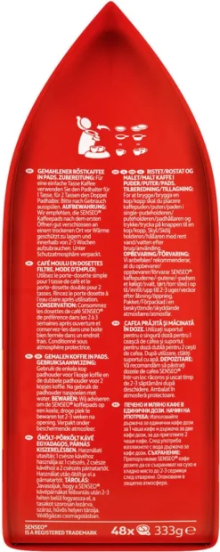 SENSEO Pads Classic Senseopads 240 Getränke Kaffeepads XXL Pack 14 SENSEO Pads Classic Senseopads 240 Getränke Kaffeepads XXL Pack -Kaffeeprodukte 54d18f1c373f8fa1e295a768e676b931