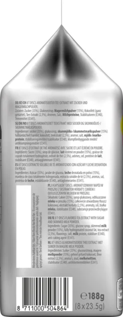 Tassimo Chai Latte | 8 T Discs -Kaffeeprodukte 55ceeff713db0d5eb080f8eea68bf375