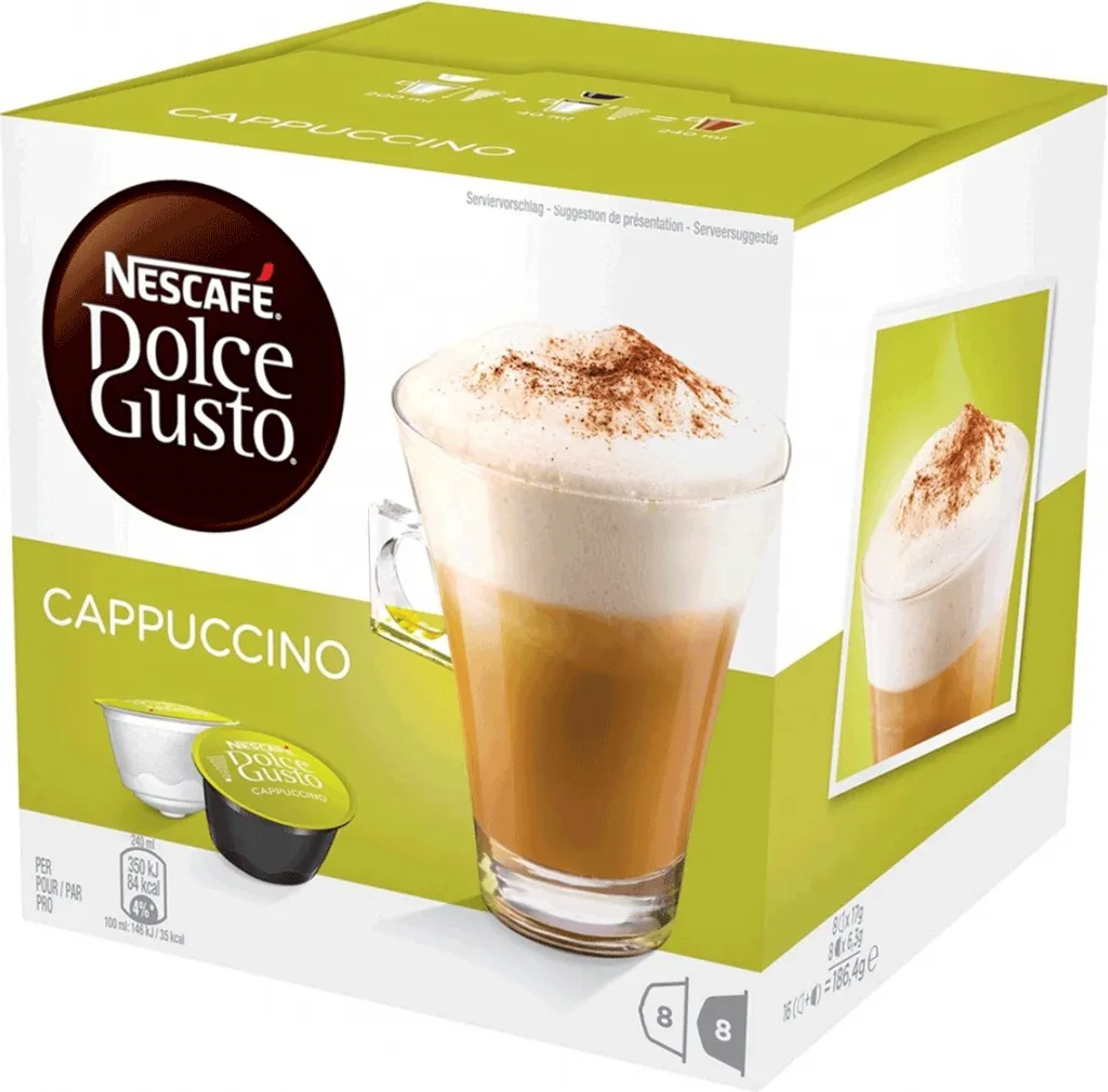 Nescafé® Nescafé Dolce Gusto Cappuccino | 8 Kaffeekapseln 6 Nescafé® Nescafé Dolce Gusto Cappuccino | 8 Kaffeekapseln – Bild 4