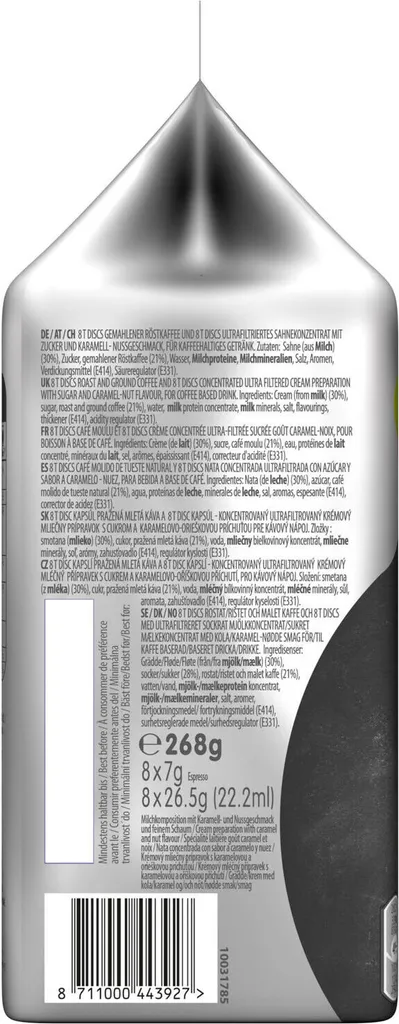 TASSIMO Coffee Shop Selections Toffee Nut Latte T Discs Kapseln 5 X 8 Getränke 6 TASSIMO Coffee Shop Selections Toffee Nut Latte T Discs Kapseln 5 X 8 Getränke – Bild 4