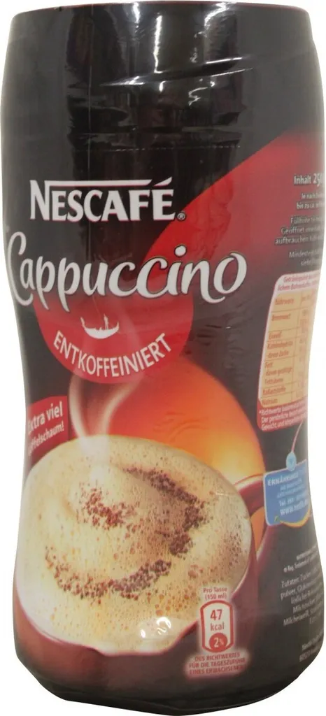 Nescafé® Nescafé Gold Typ Cappuccino Entkoffeiniert | 250g Dose 11 Nescafé® Nescafé Gold Typ Cappuccino Entkoffeiniert | 250g Dose – Bild 9