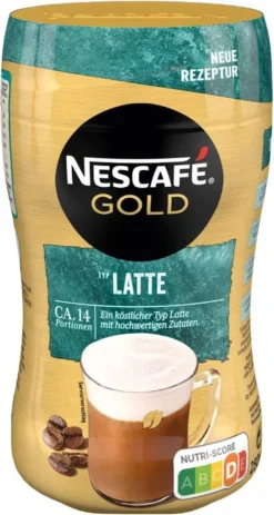 Nescafé® Nescafé Gold Typ Latte | 250g Dose -Kaffeeprodukte 628f9f195bcd8b1dcc437c83b7def4c3
